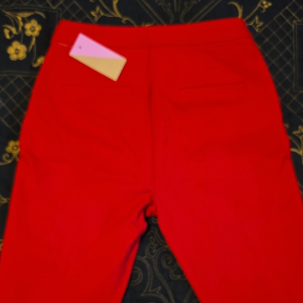 Riley & Rae Red Skinny Pants - Picture 3 of 3